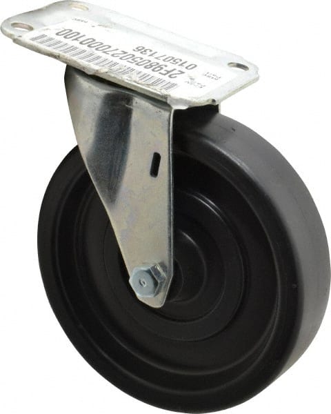 Swivel Top Plate Caster: Polyolefin, 5