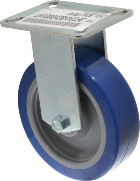 Rigid Top Plate Caster: Polyurethane, 5