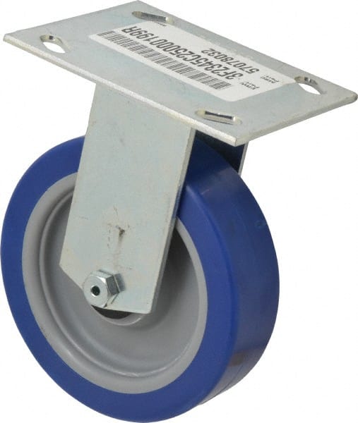 Rigid Top Plate Caster: Polyurethane, 5