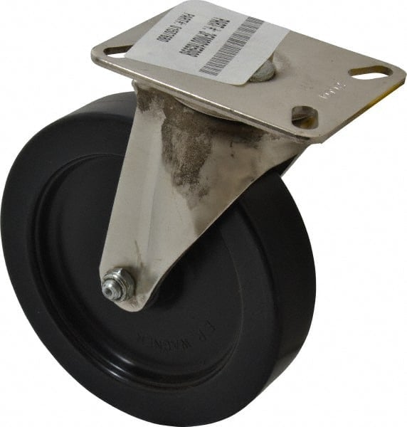 Swivel Top Plate Caster: Polyolefin, 6