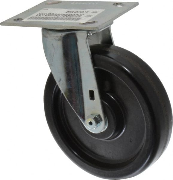 Swivel Top Plate Caster: Phenolic, 6