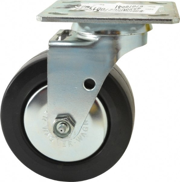 Swivel Top Plate Caster: Polypropylene, 5