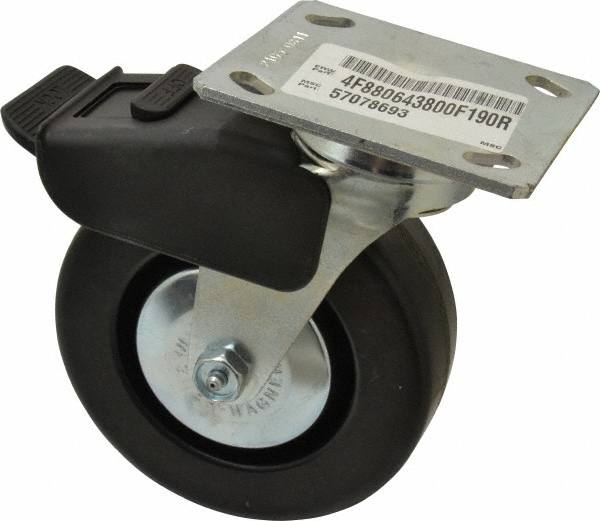 Swivel Top Plate Caster: Phenolic, 6