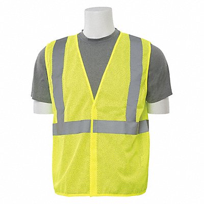 Safety Vest Economy Hi-Viz Lime 3XL MPN:61429