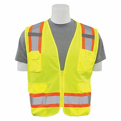 Safety Vest ANSI Hi-Viz Lime M MPN:62151