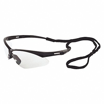 Safety Glasses Black Frame Clr Anti-Fog MPN:15325