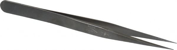 Precision Tweezer: 1-SA, Straight Tip, 4-1/2