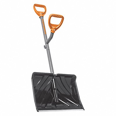 Steel Shaft Impact Resistant Snow Shovel MPN:ERG-SNSH18