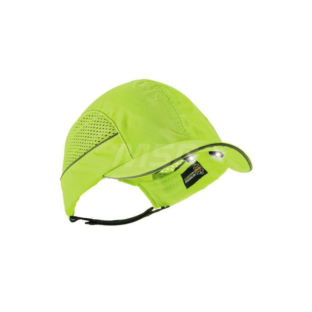 Adjustable 50mm Brim Vented Bump Cap with LED Lights MPN:23377