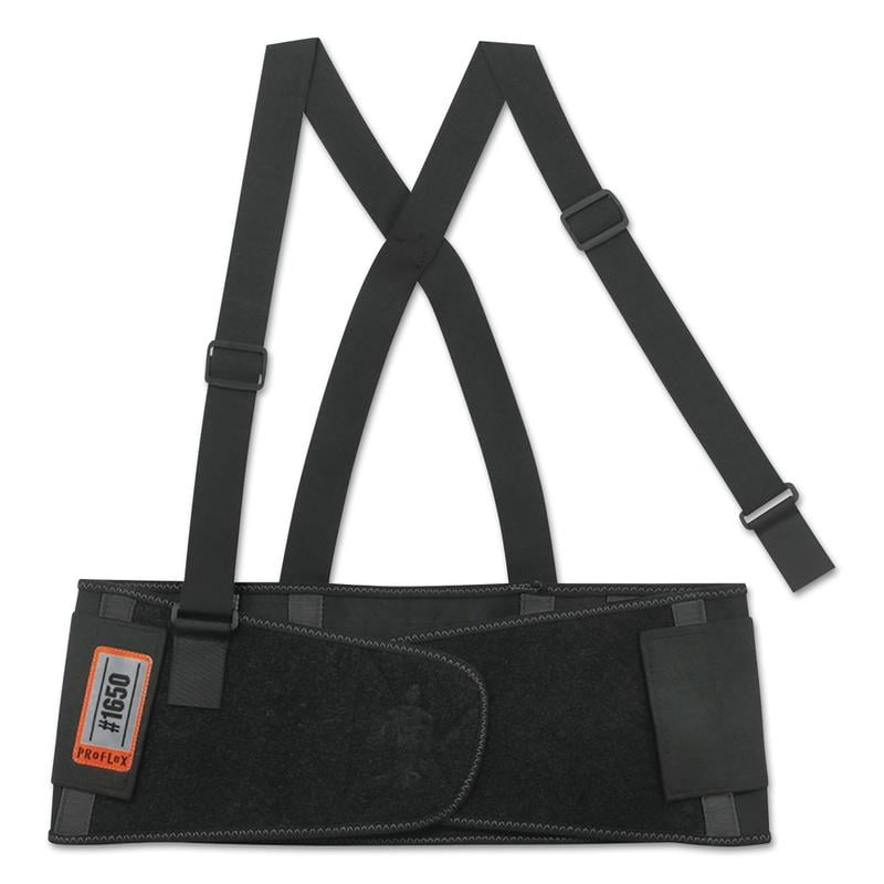 Ergodyne R3 Safety All-Elastic Back Support, X-Large, Black (Min Order Qty 4) MPN:11095