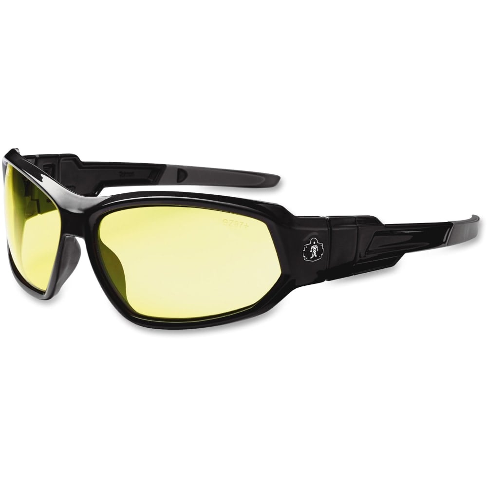 Ergodyne Loki Yellow Lens Safety Glasses (Min Order Qty 4) MPN:56050