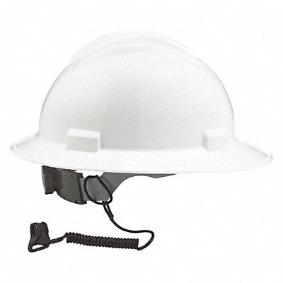 Coil Hard Hat Lanyard Clamp 13in.L Black MPN:3158