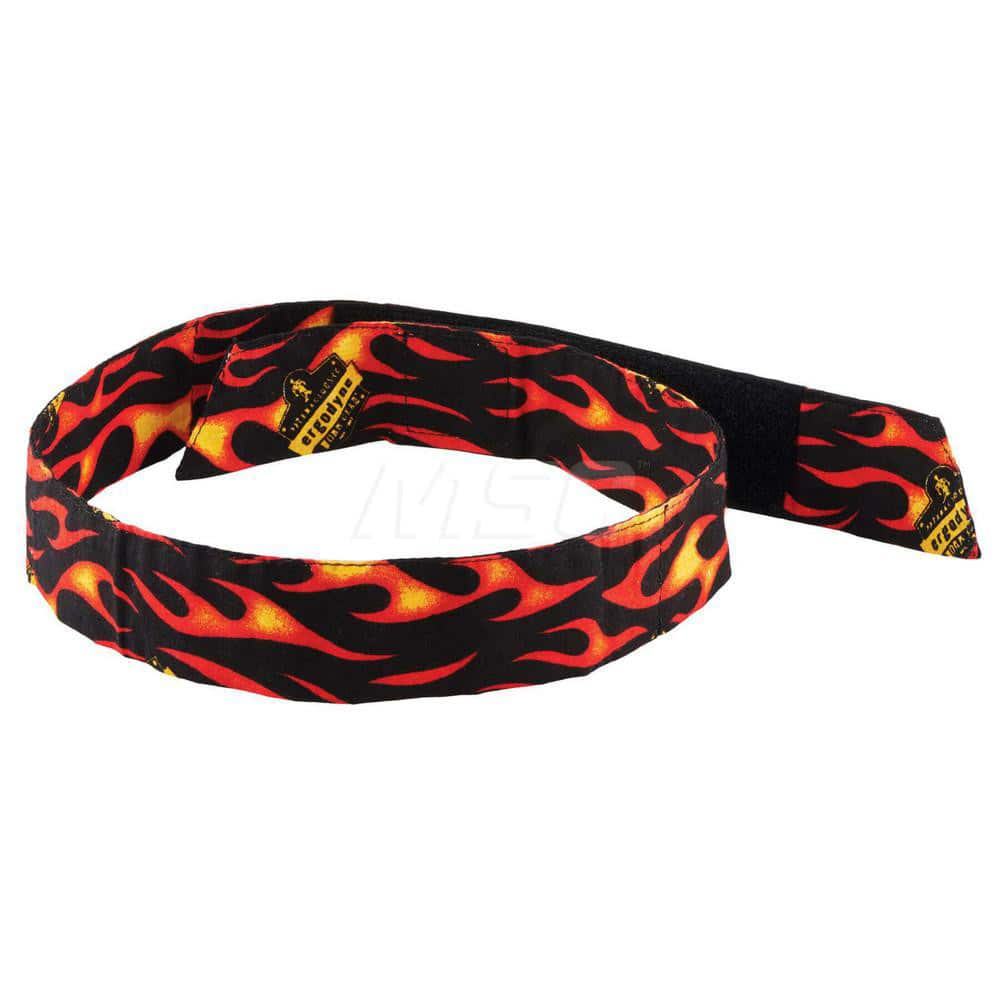 Cooling Headband: Size Universal, Black, Orange, White & Yellow MPN:12311