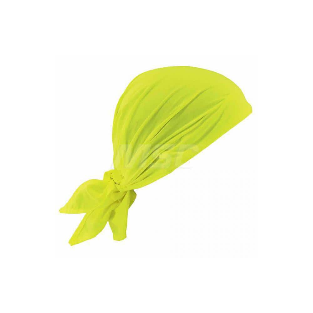 Tie Hat: Size Universal, Lime, Lightweight, Low-Profile & Re-Wet to Re-Activate MPN:12586