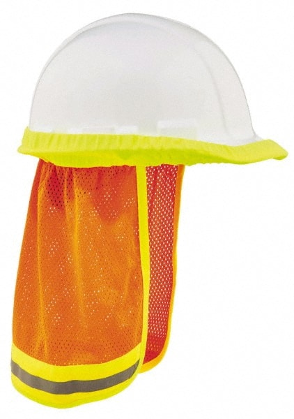 Neck Protector: Size Universal, Orange, Breathable, Elastic Design & Sun Protection MPN:29051