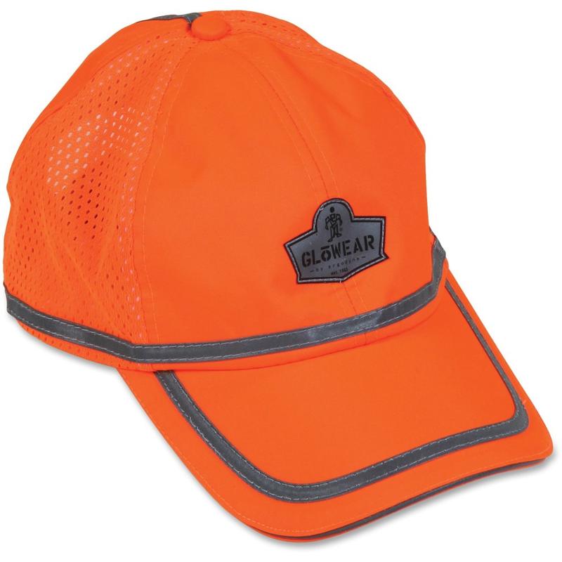 Ergodyne GloWear 8930 Class 2 Hi-Vis Baseball Cap, Orange (Min Order Qty 7) MPN:23238