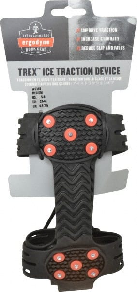 Strap-On Cleat: Stud Traction, Adjustable Cord Attachment, Size 5 to 8 MPN:16773