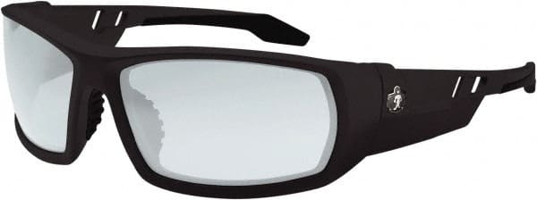 Safety Glass: Uncoated, Blue Lenses, Full-Framed, UV Protection MPN:50080