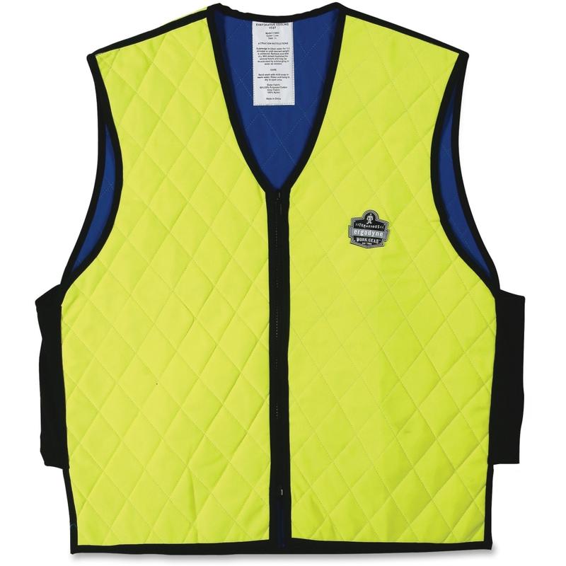 Ergodyne 6665 L Lime Evaporative Cooling Vest (Min Order Qty 2) MPN:12534