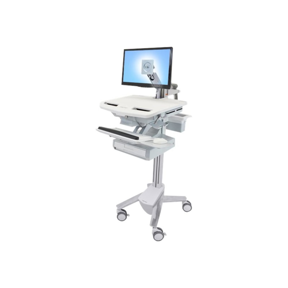 Ergotron StyleView Cart with LCD Arm, 1 Drawer MPN:SV43-1210-0