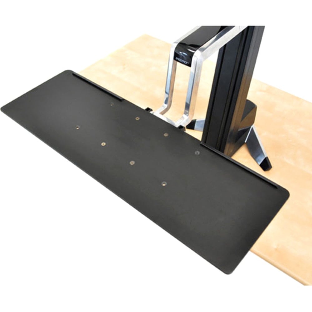 Ergotron Large Keyboard Tray for WorkFit-S - 0.2in Height x 27in Width x 8.9in Depth - Black - 1 (Min Order Qty 2) MPN:97-653