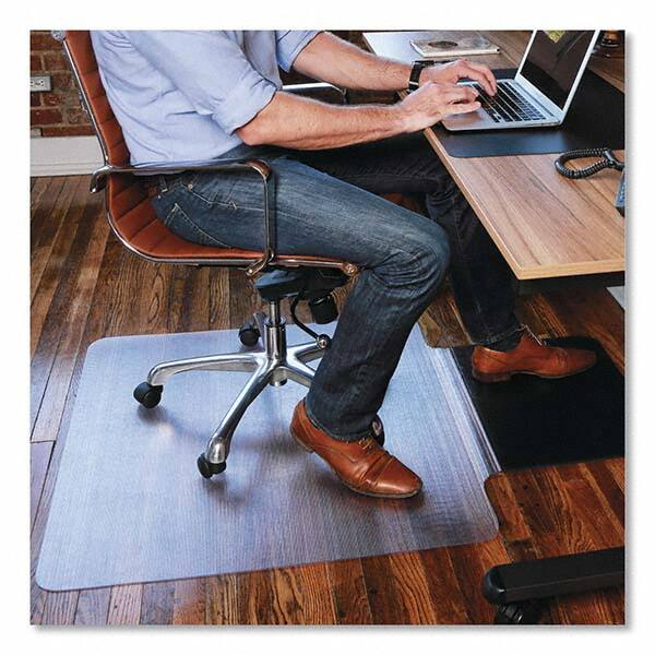 Sit Or Stand Mat For Carpet Or Hard Floors 36 X 53 With Lip Clear/black MPN:184612