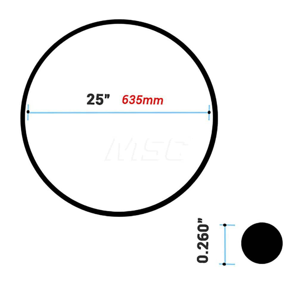 Tire O-Ring: Use with 25