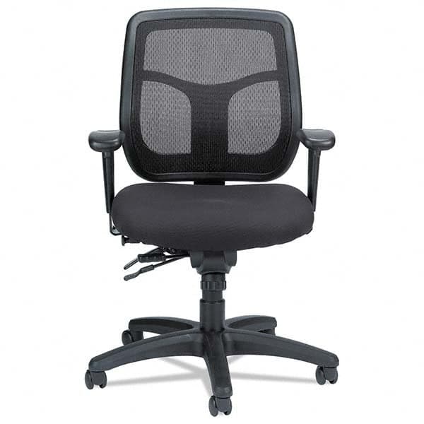 Task Chair:  Fabric,  No,  18-1/9 to  22-2/5