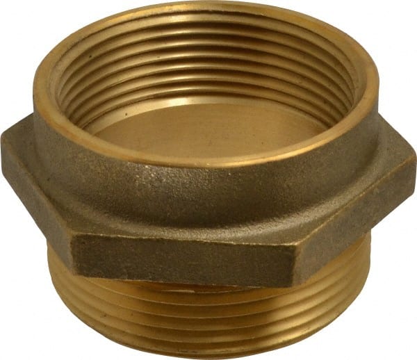 2-1/2 FNPT x 2-1/2 MNST Hydrant Hex Nipple MPN:3TFNFM2525F