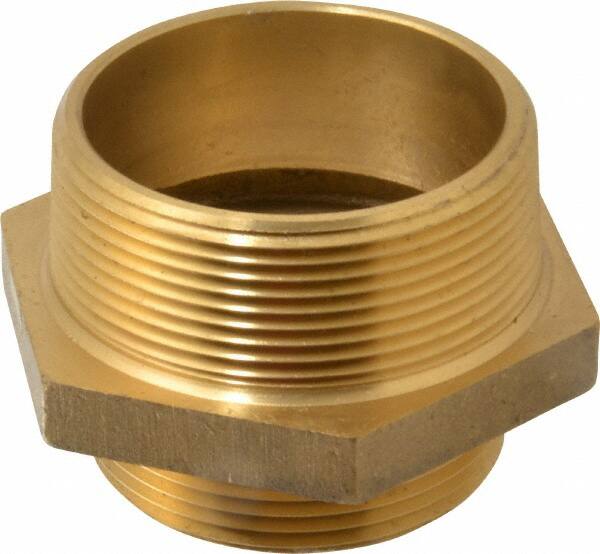 3 MNPT x 2-1/2 MNST Hydrant Hex Nipple MPN:3TMNDMH3025F