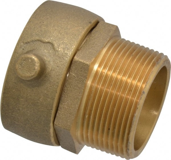 1-1/2 FNST x 1-1/2 MNPT Hydrant Swivel Adapter MPN:3TSM15X15