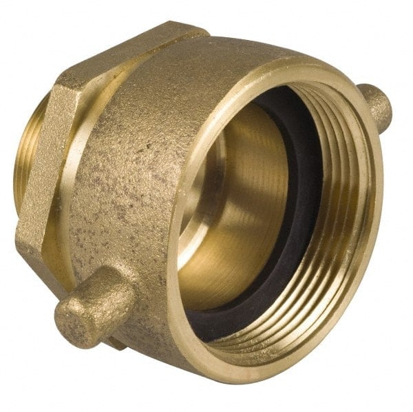 2-1/2 FNST x 1-1/2 MNPT Hydrant Swivel Adapter MPN:3TSM25X15