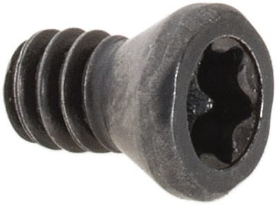 Cap Screw for Indexables: T10, Torx Drive, #4-40 Thread MPN:50189