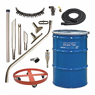 Premium Rev. Drum Vac System 55 gal. MPN:6395