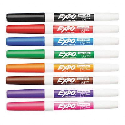 Dry Erase Marker Set Fine PK8 MPN:86601