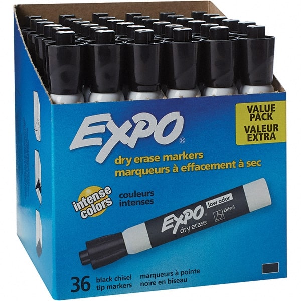 Dry Erase Markers & Accessories, Tip Type: Chisel  MPN:1920940