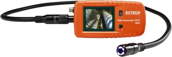 Video Borescope: 1 m Probe, 17 mm Probe Dia, 480 x 234 pixels Resolution MPN:BR50