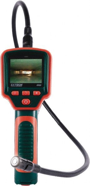 Video Borescope: 1 m Probe, 17 mm Probe Dia, 480 x 234 pixels Resolution MPN:BR80