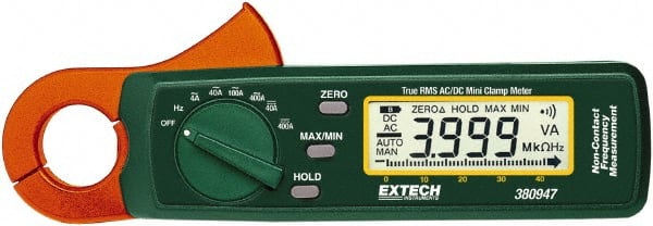 Clamp Meter: CAT III, 0.9