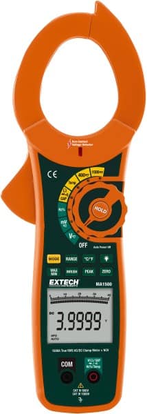 Auto Ranging Clamp Meter: CAT IV, 2