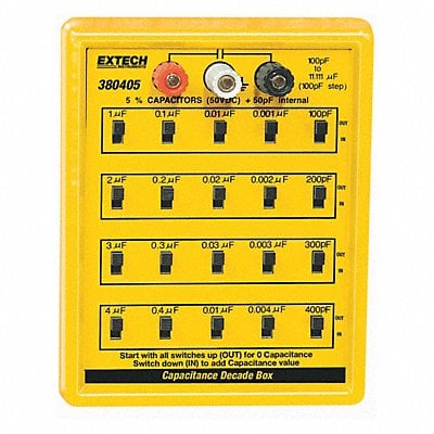 Capacitance Decade Box 5 Decades MPN:380405