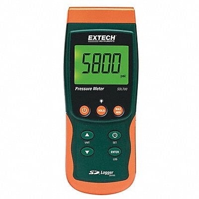 Pressure Meter Backlit LCD 2 GB Memory MPN:SDL700