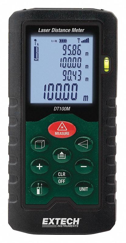 Laser Distance Meter 330 ft. MPN:DT100M