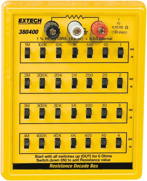 1 to 110 k Ohm, Earth Ground Resistance Tester MPN:380400