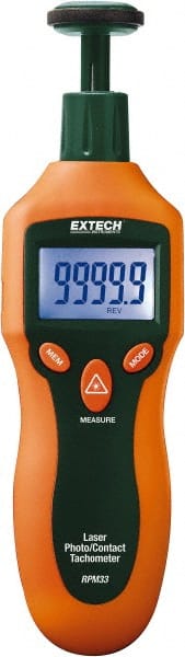 Accurate up to 0.05%, Contact and Noncontact Tachometer MPN:RPM33