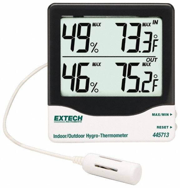 Thermometer/Hygrometers & Barometers, Minimum Relative Humidity (%): 10, Maximum Relative Humidity (%): 99.00, Minimum Temperature (C): -10 MPN:445713