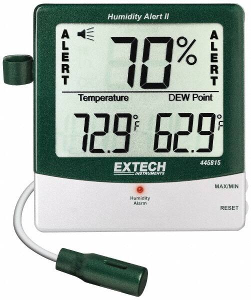 Thermometer/Hygrometers & Barometers, Minimum Relative Humidity (%): 10, Maximum Relative Humidity (%): 99.00, Minimum Temperature (C): -10 MPN:445815