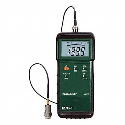 Heavy Duty Vibration Meter w/NIST Cert MPN:407860-NIST