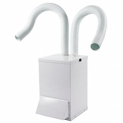 Air Cleaning System White (2)4.4 ft Arms MPN:S-987-2A WHITE