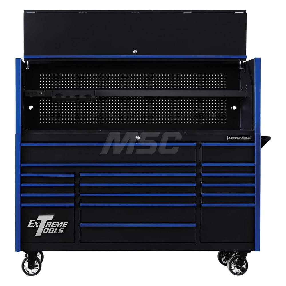 Tool Storage Combos & Systems, Type: Roller Cabinet with Hutch Combo , Drawers Range: 16 Drawers or More , Number of Pieces: 2.000  MPN:DX7218HRKU